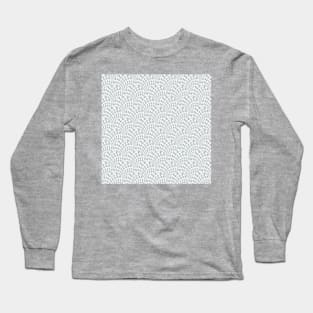 Retro Gray Scales Long Sleeve T-Shirt